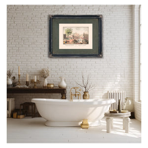 Gate of Belen_ Mexico the 13th September 1847 1847 — Framed Wall Art Room View | Bella Frye