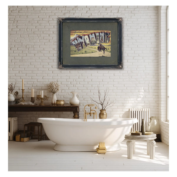 Wyoming — Framed Wall Art Room View | Bella Frye
