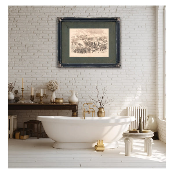 Battle of New Berne Nc 1885 — Framed Wall Art Room View | Bella Frye