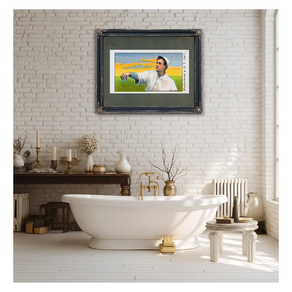 E92 Dockman and Sons Christy Mathewson — Framed Wall Art Room View | Bella Frye