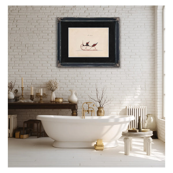 Design for Victoria Sleigh No 3551 — Framed Wall Art Room View | Bella Frye