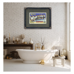 Kansas Wichita — Framed Wall Art Room View | Bella Frye
