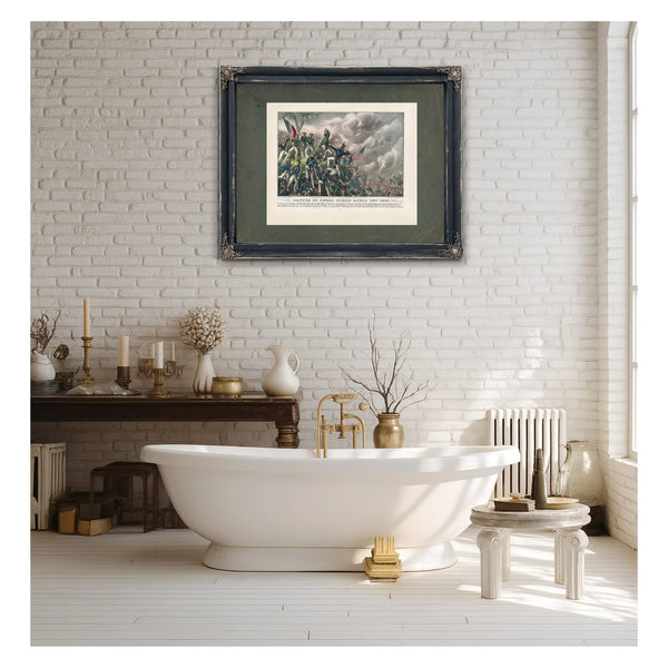 Battle of Cerro Cordo April 18th 1847 1847 — Framed Wall Art Room View | Bella Frye