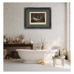Last Moments of Washington 1864 — Framed Wall Art Room View | Bella Frye