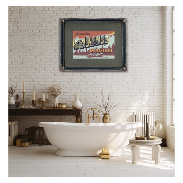 Missouri St Louis — Framed Wall Art Room View | Bella Frye