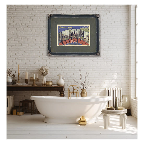Kentucky Louisville — Framed Wall Art Room View | Bella Frye