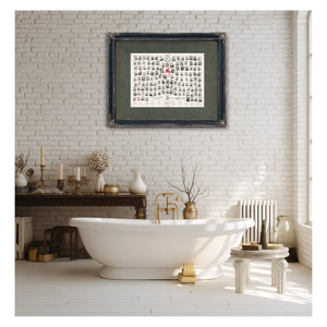 a Gallery of Welsh and Welsh American Poets 1893 — Framed Wall Art Room View | Bella Frye
