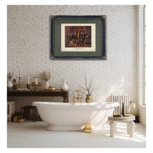 Dl Moody and Jv Farwells First Sunday School Class North Market Hall Chicago — Framed Wall Art Room View | Bella Frye