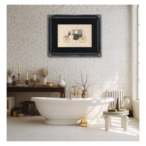 Design for Landaulet No 4211 — Framed Wall Art Room View | Bella Frye