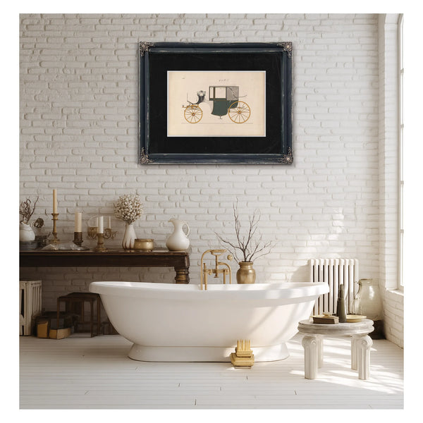 Design for Landaulet No 4211 — Framed Wall Art Room View | Bella Frye