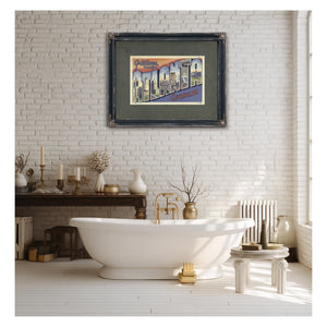 Georgia Atlanta — Framed Wall Art Room View | Bella Frye