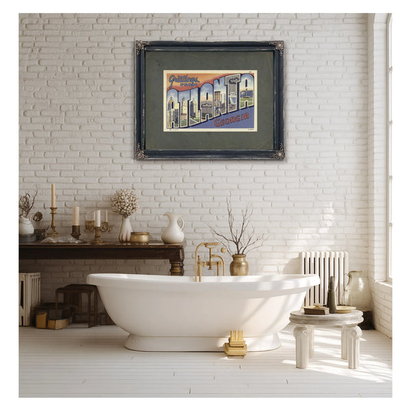 Georgia Atlanta — Framed Wall Art Room View | Bella Frye