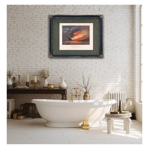 Fate of the Rebel Flag 1861 — Framed Wall Art Room View | Bella Frye