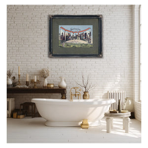 Colorado Denver — Framed Wall Art Room View | Bella Frye