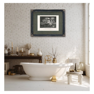 Burial of Desoto 1876 — Framed Wall Art Room View | Bella Frye