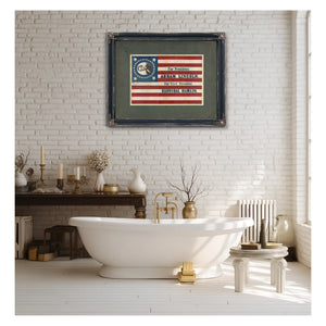 for President Abram Lincoln for Vice President Hannibal Hamlin 186 — Framed Wall Art Room View | Bella Frye
