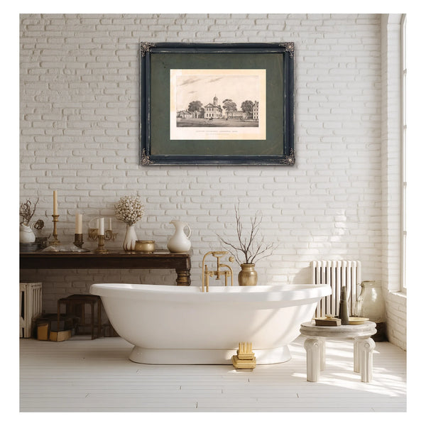 Harvard University Cambridge Mass 19th Century — Framed Wall Art Room View | Bella Frye