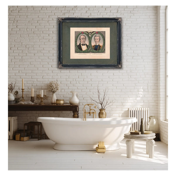 Lewis Cass Democratic Candidate for President 1848 — Framed Wall Art Room View | Bella Frye