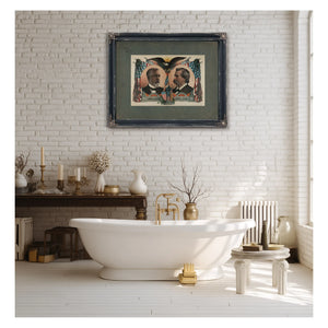 for President James G Blaine for Vice President John a Logan 1884 — Framed Wall Art Room View | Bella Frye