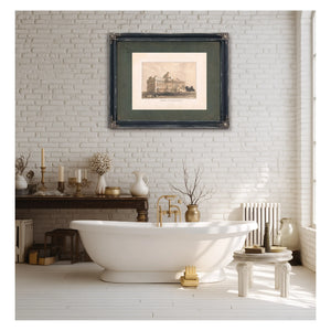 Capitol at Washington 19th Century — Framed Wall Art Room View | Bella Frye