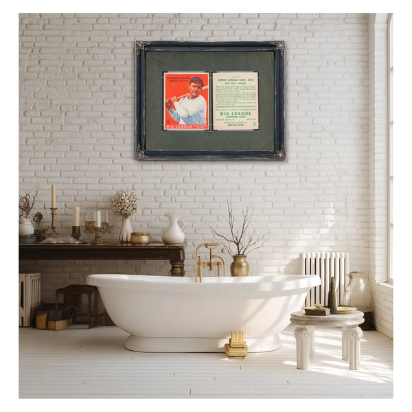 Goudey Babe Ruth 149 5aa73 — Framed Wall Art Room View | Bella Frye