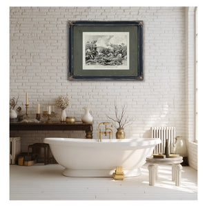 Battle of Pea Ridge Arkansas March 8th 1862 1862 — Framed Wall Art Room View | Bella Frye