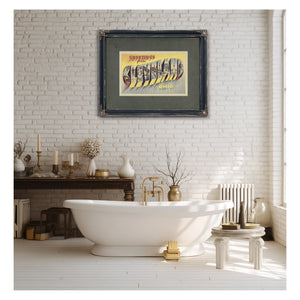Ohio Cleveland — Framed Wall Art Room View | Bella Frye