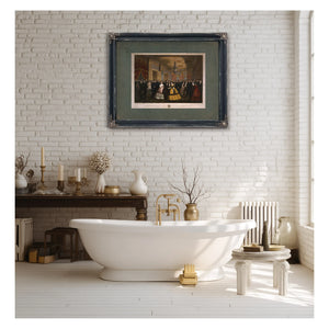Abraham Lincolns Last Reception 1865 — Framed Wall Art Room View | Bella Frye