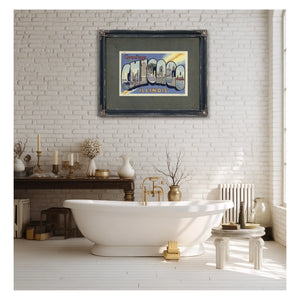Illinois Chicago — Framed Wall Art Room View | Bella Frye