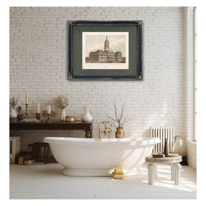 City Hall Baltimore Maryland 1871 — Framed Wall Art Room View | Bella Frye