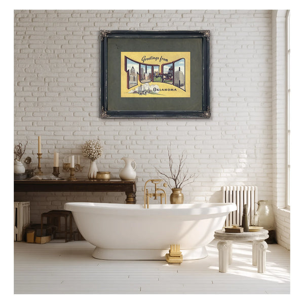 Oklahoma Tulsa — Framed Wall Art Room View | Bella Frye