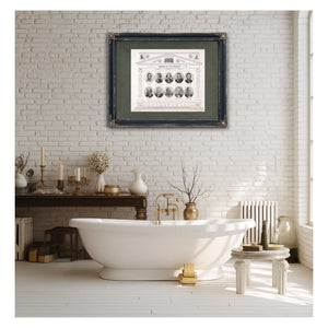 American Statesmen 1861 191 193 — Framed Wall Art Room View | Bella Frye