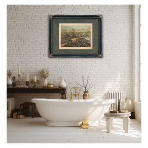 Fall of Petersburg 1893 — Framed Wall Art Room View | Bella Frye