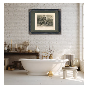 Death of Pakenham at the Battle of New Orleans 186 — Framed Wall Art Room View | Bella Frye
