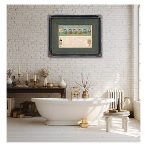 Historical Chart 1897 — Framed Wall Art Room View | Bella Frye