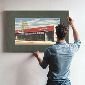 Jack Swank Pontiac — vintage wall art by Bella Frye