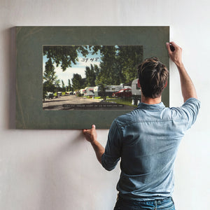Portland Trailer Court On Us 99 Portland Ore — vintage wall art by Bella Frye