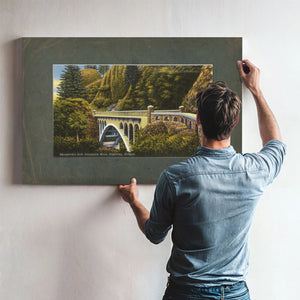 Shepperd's Dell Columbia River Highway Oregon'1 — vintage wall art by Bella Frye