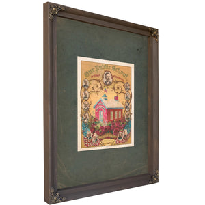Our Public School the Bullwark of This Country 1895 — Bourbon Framed Canvas Print | Bella Frye