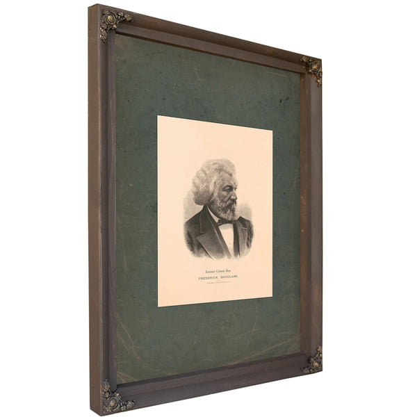 Eminent Colored Men Frederick Douglass 1884 — Bourbon Framed Canvas Print | Bella Frye