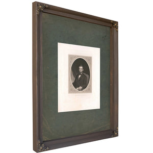 Abraham Lincoln 19th Century 8 — Bourbon Framed Canvas Print | Bella Frye