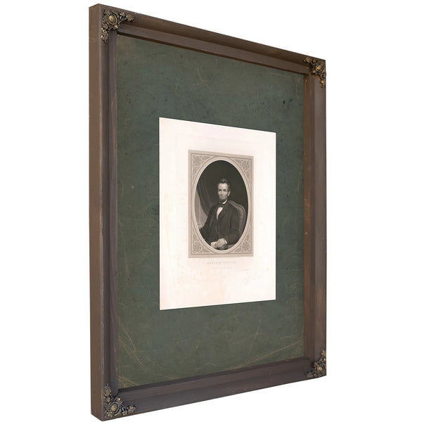 Abraham Lincoln 19th Century 8 — Bourbon Framed Canvas Print | Bella Frye