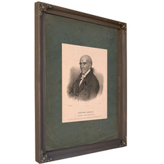 Stephen Girard 1832 — Bourbon Framed Canvas Print | Bella Frye