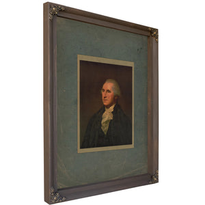 George Washington 19 — Bourbon Framed Canvas Print | Bella Frye
