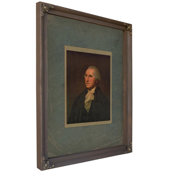 George Washington 19 — Bourbon Framed Canvas Print | Bella Frye