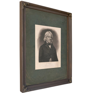 Hon Andrew Pickens Butler Late Senator From South Carolina 19th Century — Bourbon Framed Canvas Print | Bella Frye