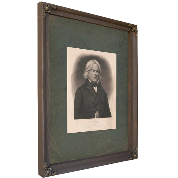 Hon Andrew Pickens Butler Late Senator From South Carolina 19th Century — Bourbon Framed Canvas Print | Bella Frye