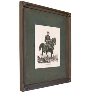 Samuel Ryan Curtis 19th Century — Bourbon Framed Canvas Print | Bella Frye