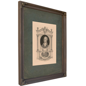 Alexander Hamilton and the Grange 192 — Bourbon Framed Canvas Print | Bella Frye