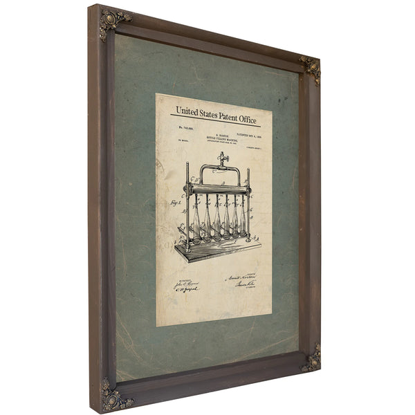 The Norton Apparatus Patent No. 74899 — Framed Wall Art Room View | Bella Frye
